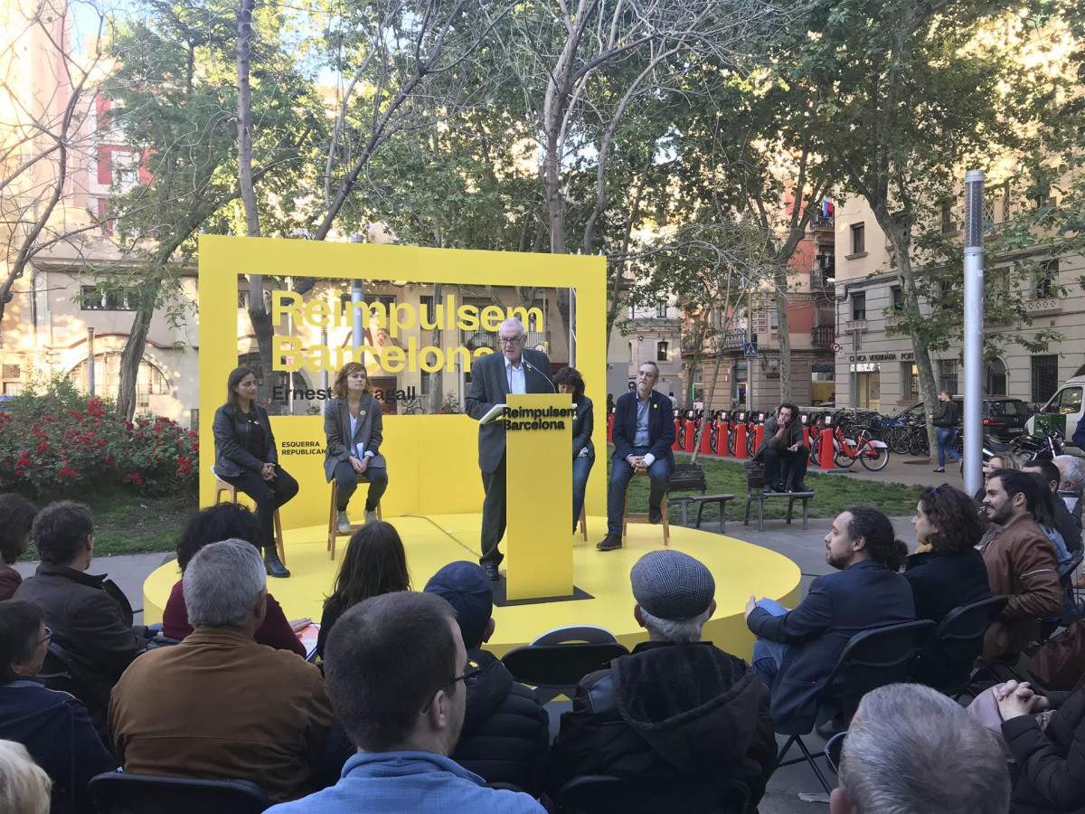 Ernest maragall acto campaña