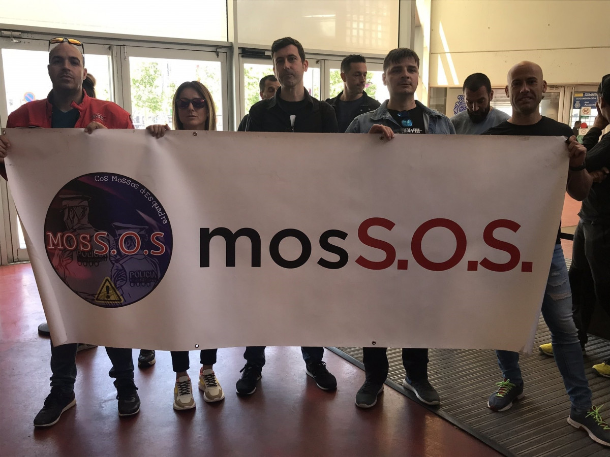 Mossos sindicalista encerrados conselleria