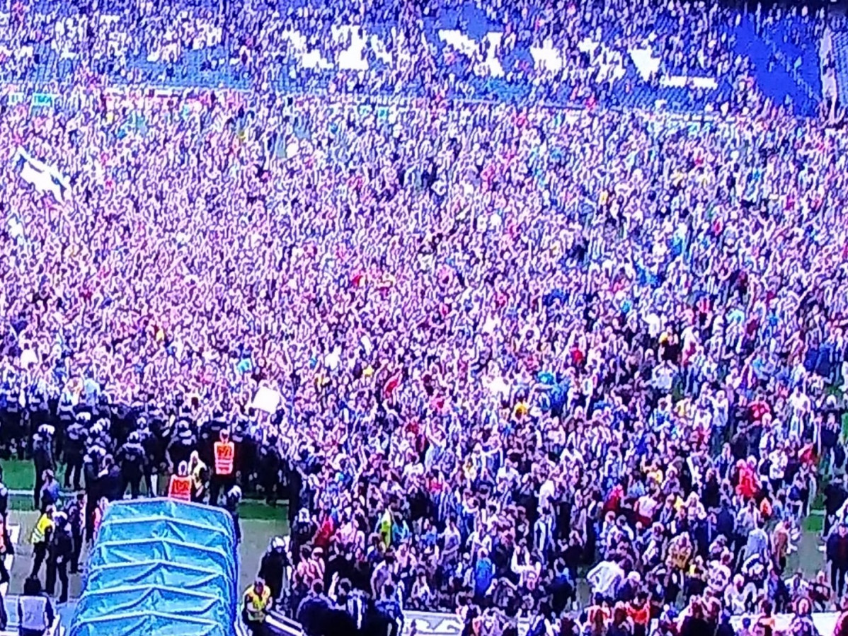 Espanyol invasion de campo