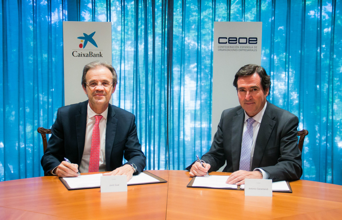 CAIXABANK Y CEOE ACUERDO IMAGEN