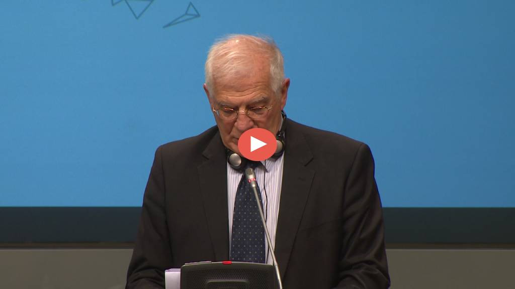 Josep Borrell, España se queja por escrito a Bachelet por el apoyo a Junqueras video