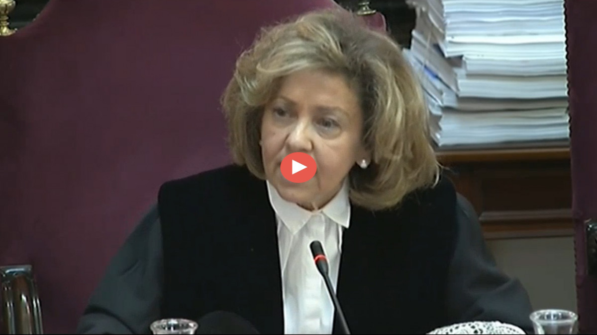 La fiscal Consuelo Madrigal video