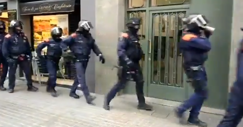 Operativo policial contra drogas en barcelona