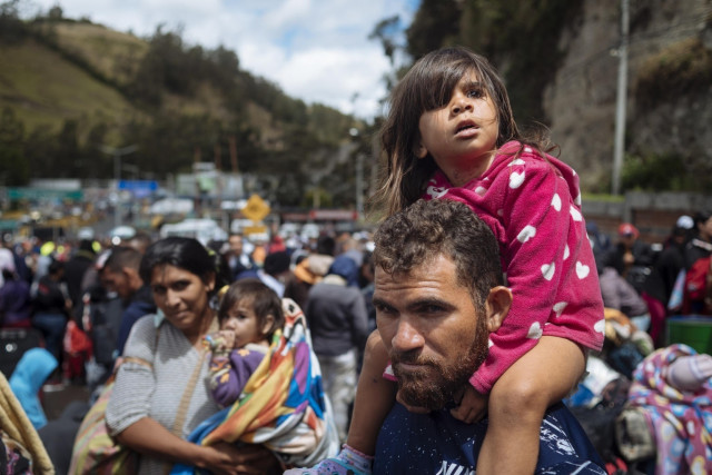 MigrantesvenezolanosenEcuador