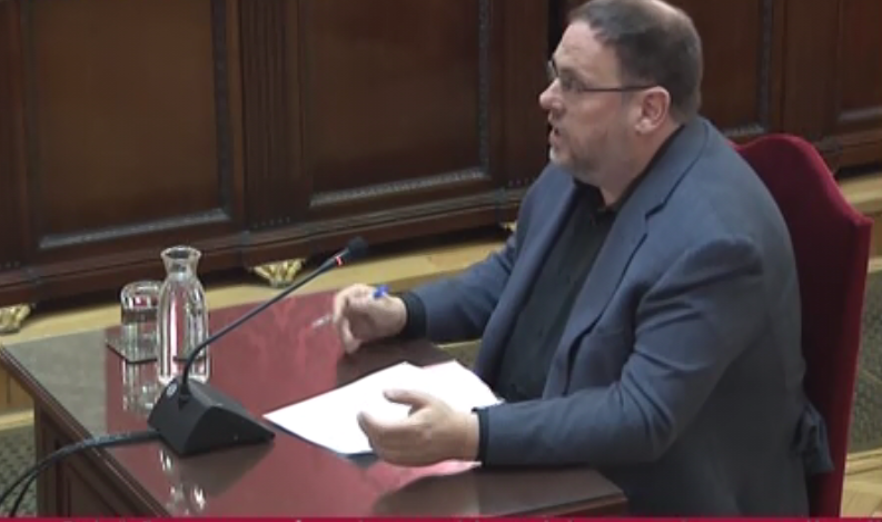 Alegato final de Oriol Junqueras