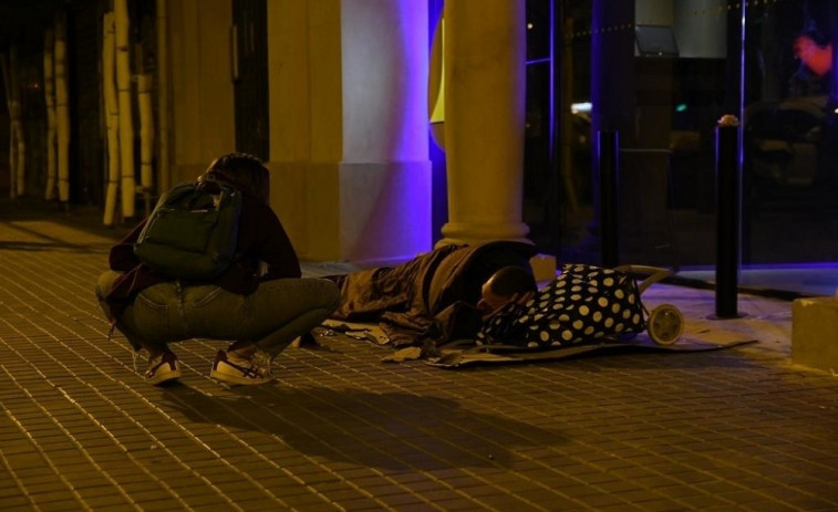 ​Localizadas 1.195 personas sin hogar en las calles de Barcelona