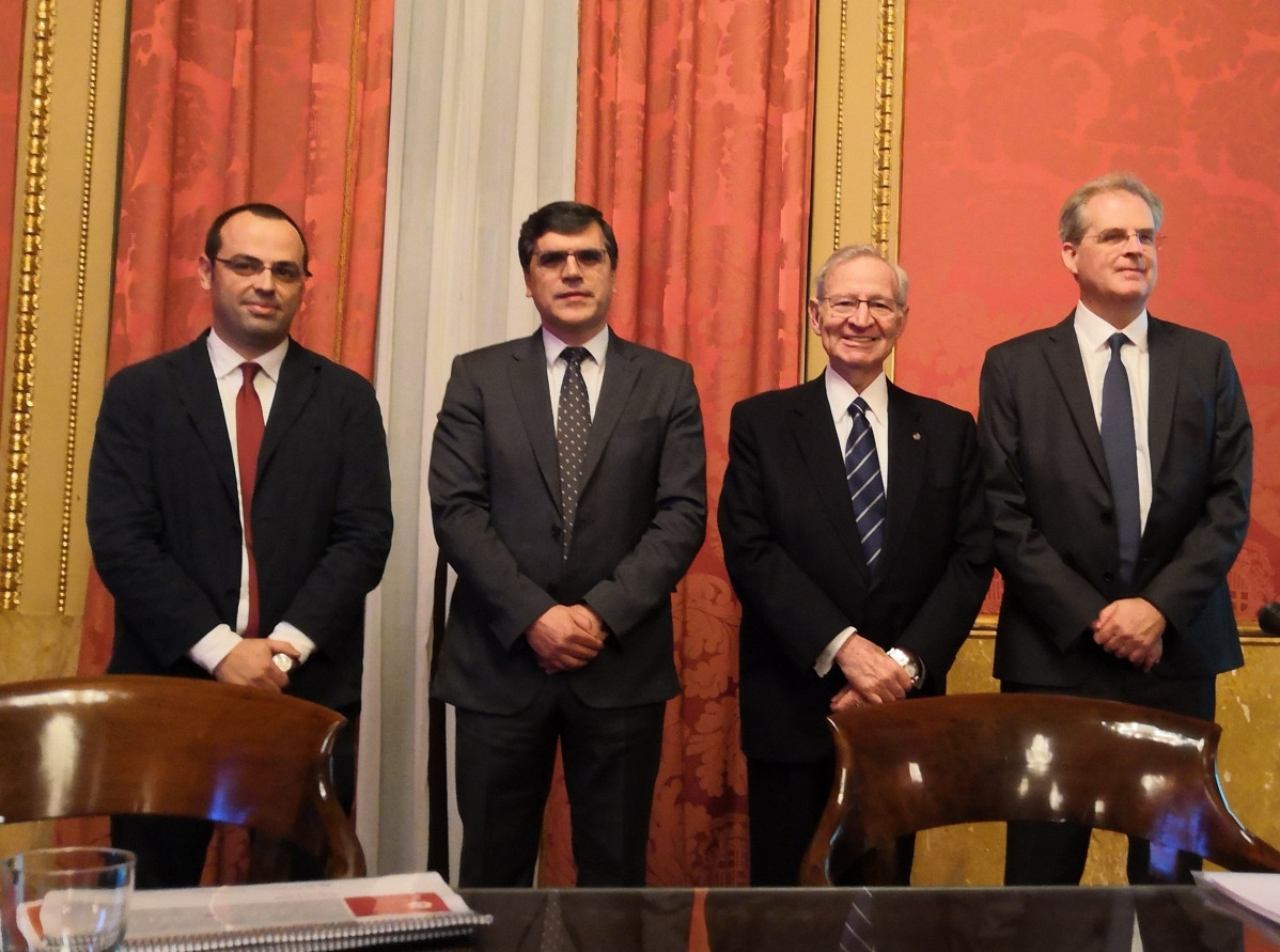 Miquel Valls, rueda de prensa de la Cambra de Comerç