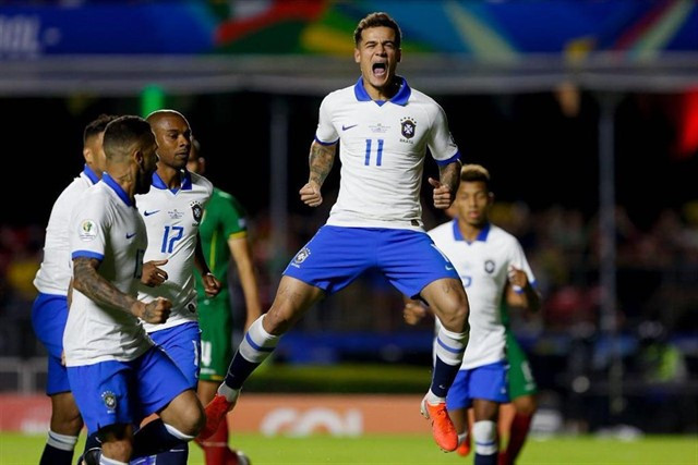 Coutinho Brasil debut Copa America