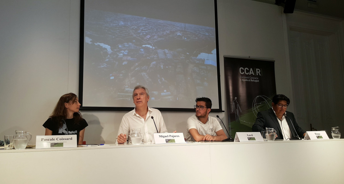 Pascale Coissard, Miguel Pajares, Aaed y Hugo