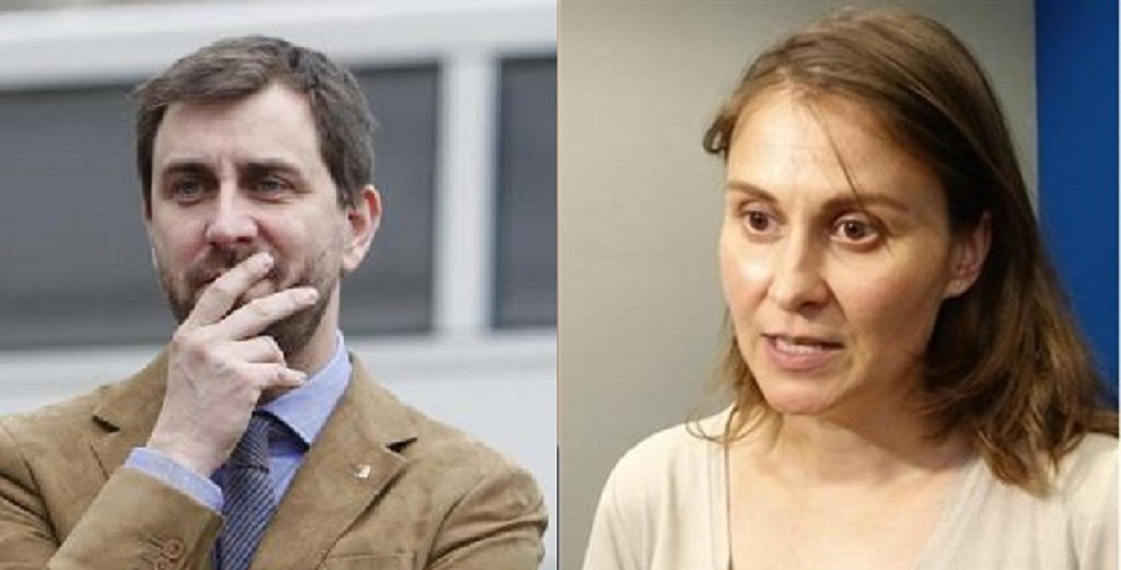 Toni Comín y Meritxell Serret