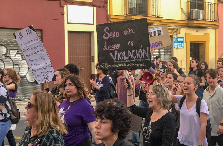 La Asociación de Asistencia a Mujeres Violadas considera un avance tremendo la condena del Supremo a 'La Manada'