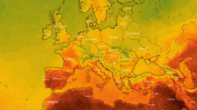 MapadealtastemperaturasenEuropa