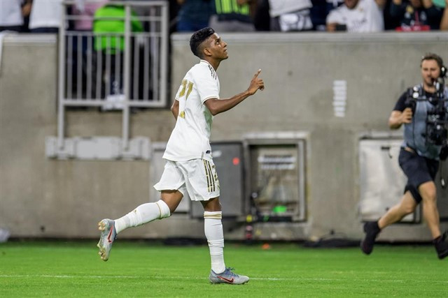 Rodrygo gol Madrid