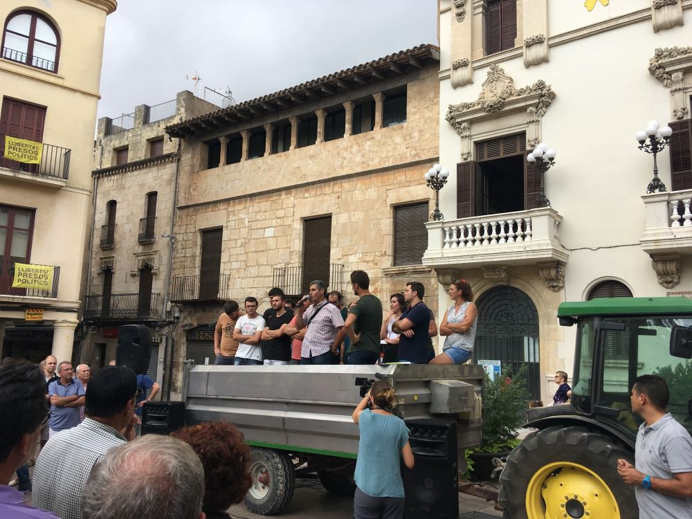 Huelga viticultores