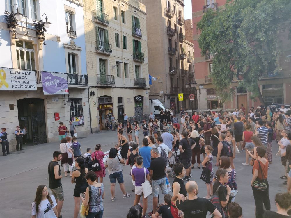 Protestas fiestas de gracia