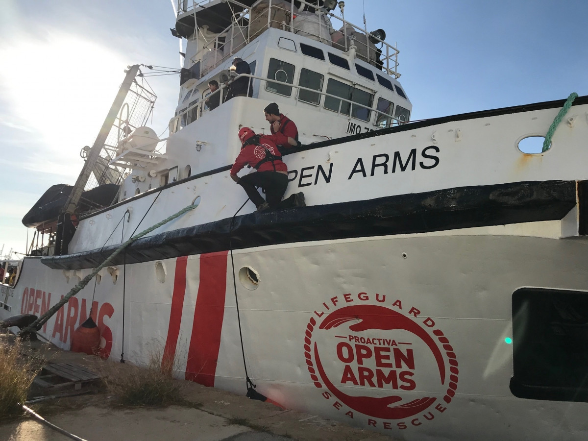 Juez italiano ordena la liberación del Open Arms