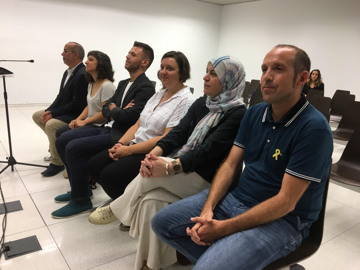 Juicio a seis concejales de Badalona por el 12 O de 2016