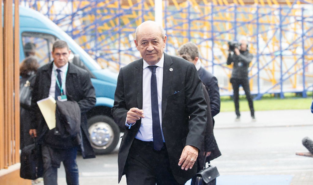 El ministro de Exteriores francés, Jean Yves Le Drian