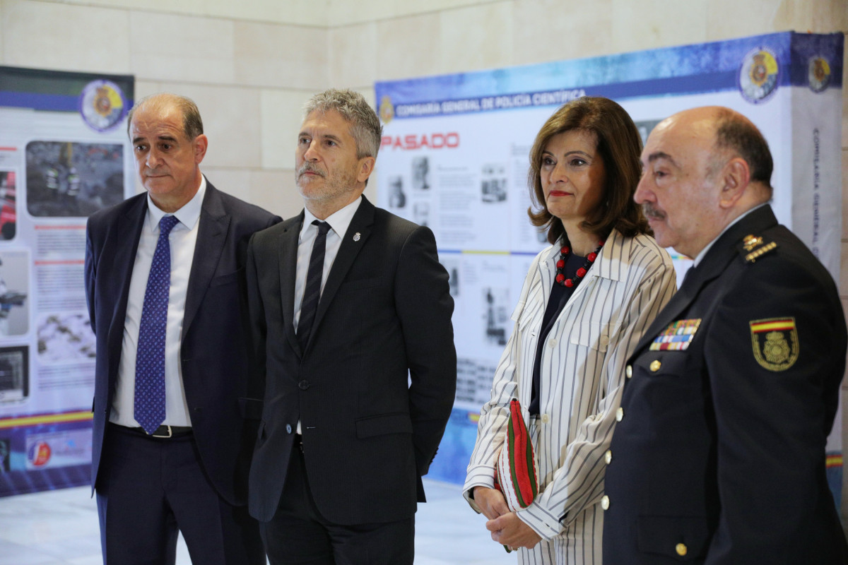 Marlaska en el 25 aniversario de la Comisaría General de Policía Científica