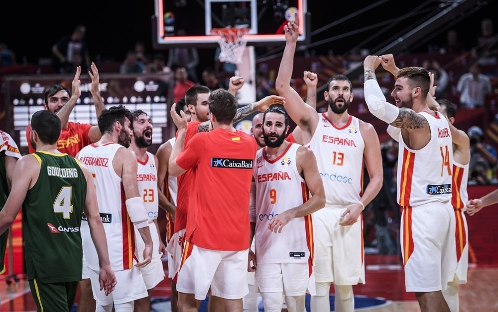 Espau00f1a contra australia baloncesto 2