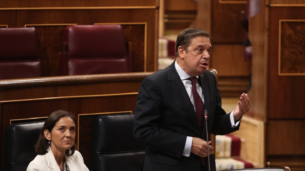 El ministro de Agricultura en funciones, Luis Planas