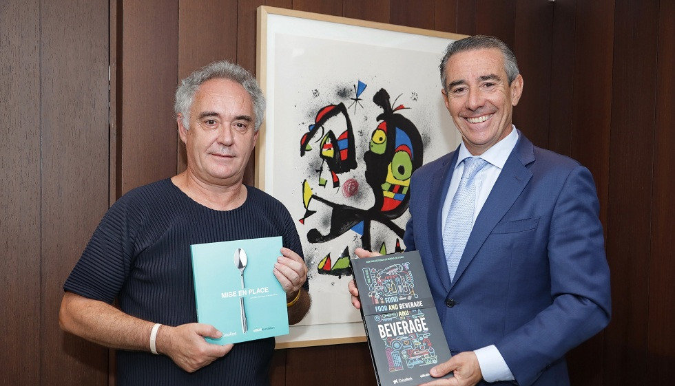 Ferran Adrià y Juan Antonio Alcaraz