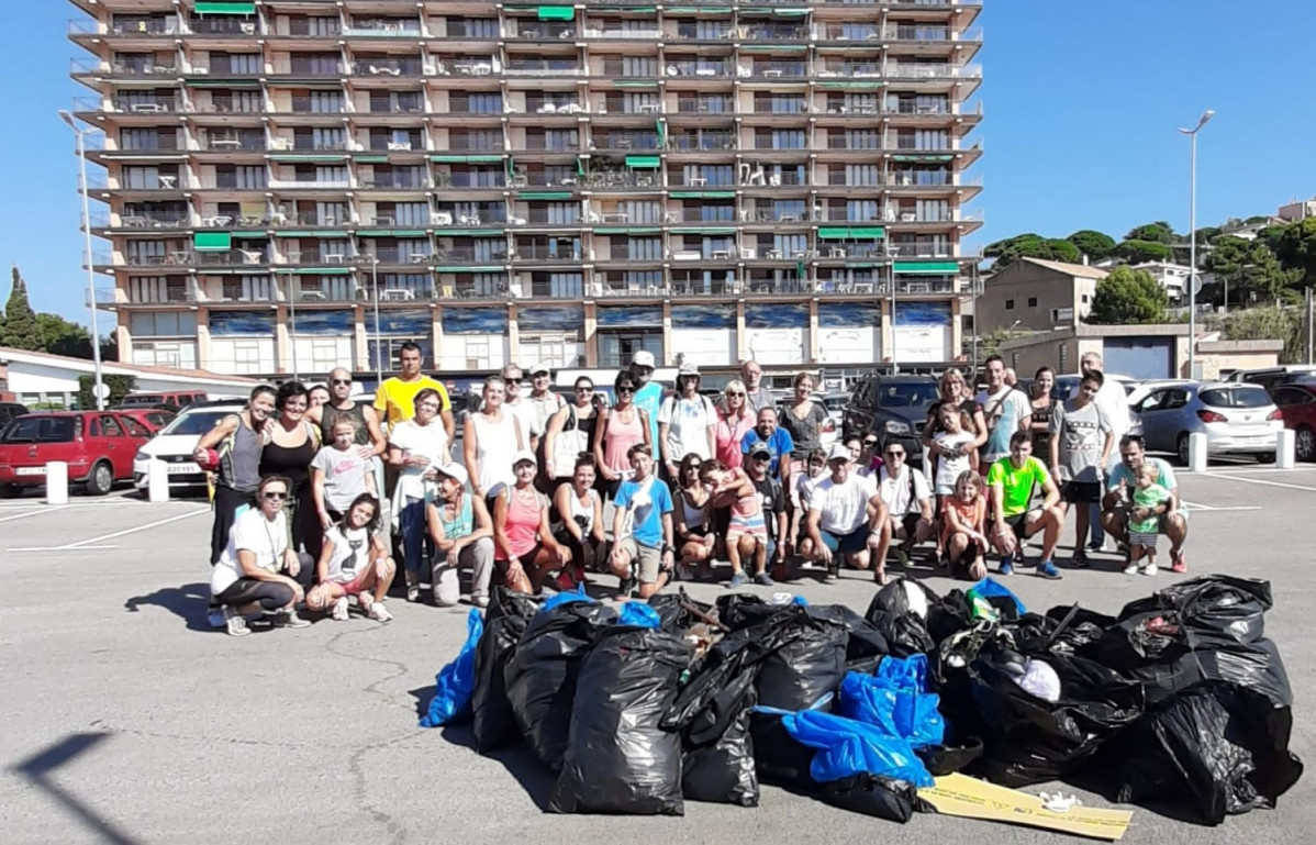 Sortida plogging Sant Feliu de Guíxols