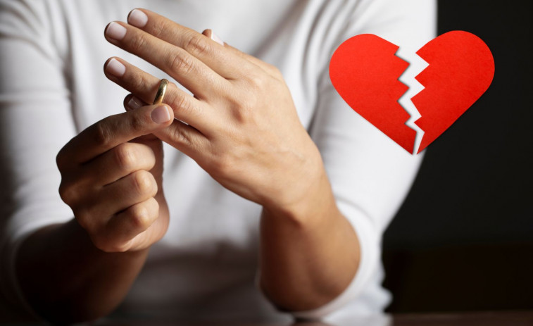 Los divorcios caen un 2,8 por ciento en 2018