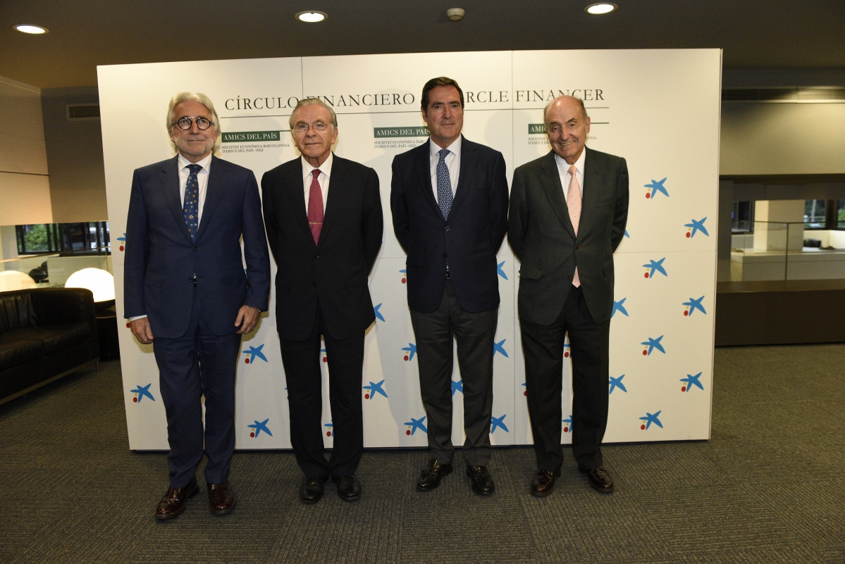 Fotos Cercle Financer Antonio Garamendi La Caixa