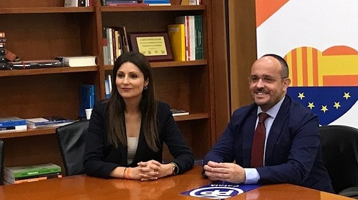 Lorena Roldán y Alejandro Fernández