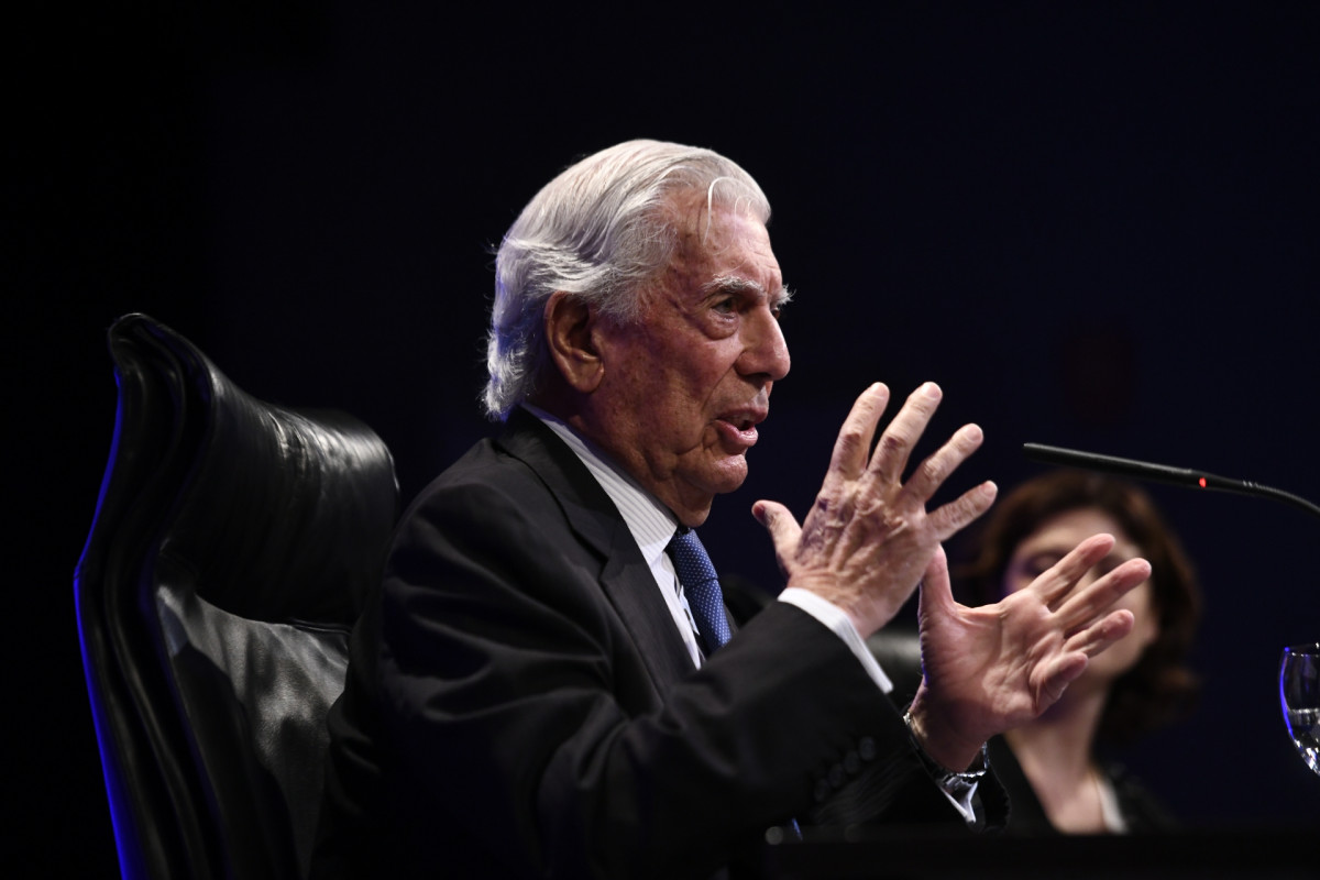 Marioa Vargas Llosa presenta su nueva novela 'Tiempos Recios'