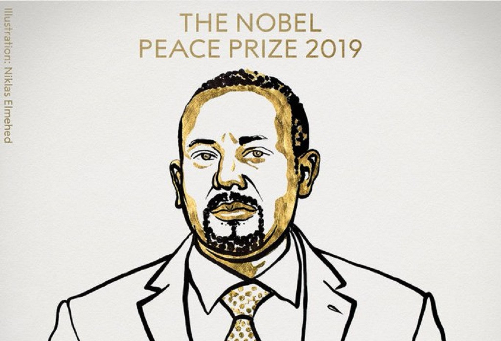 ​El Premio Nobel de la Paz 2019 parael Primer Ministro de Etiopía, Abiy Ahmed