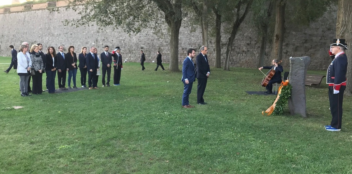 Ofrenda a Lluís Companys Octubre 2019