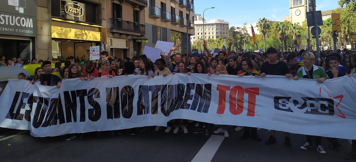 Huelga estudiantes postsentencia