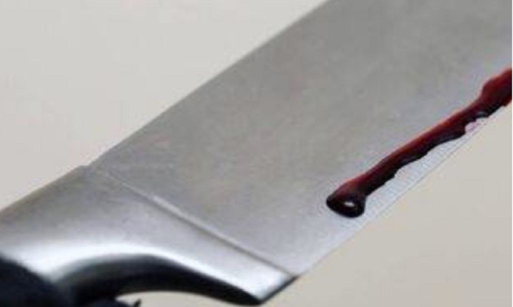 Cuchillo ensangrentado