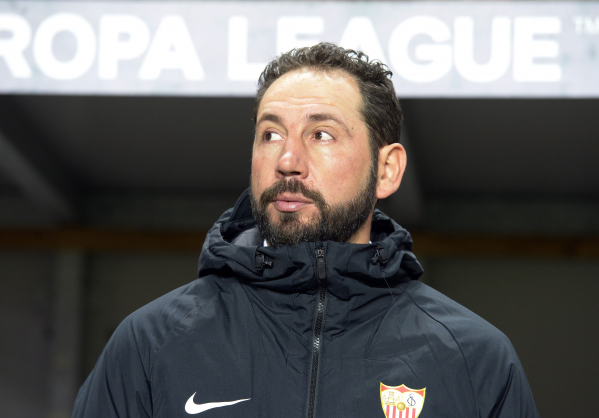 Pablo Machín, entrenador del RCD Espanyol