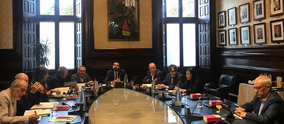 Mesa del Parlament Octubre 2019