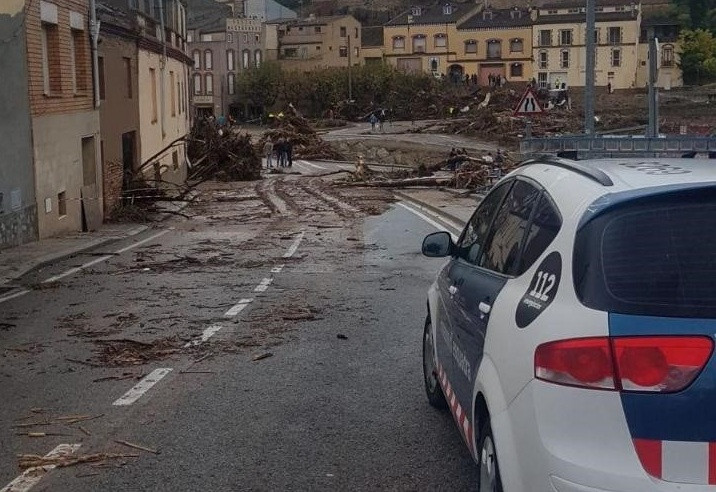 Temporal en Espluga de Francolí