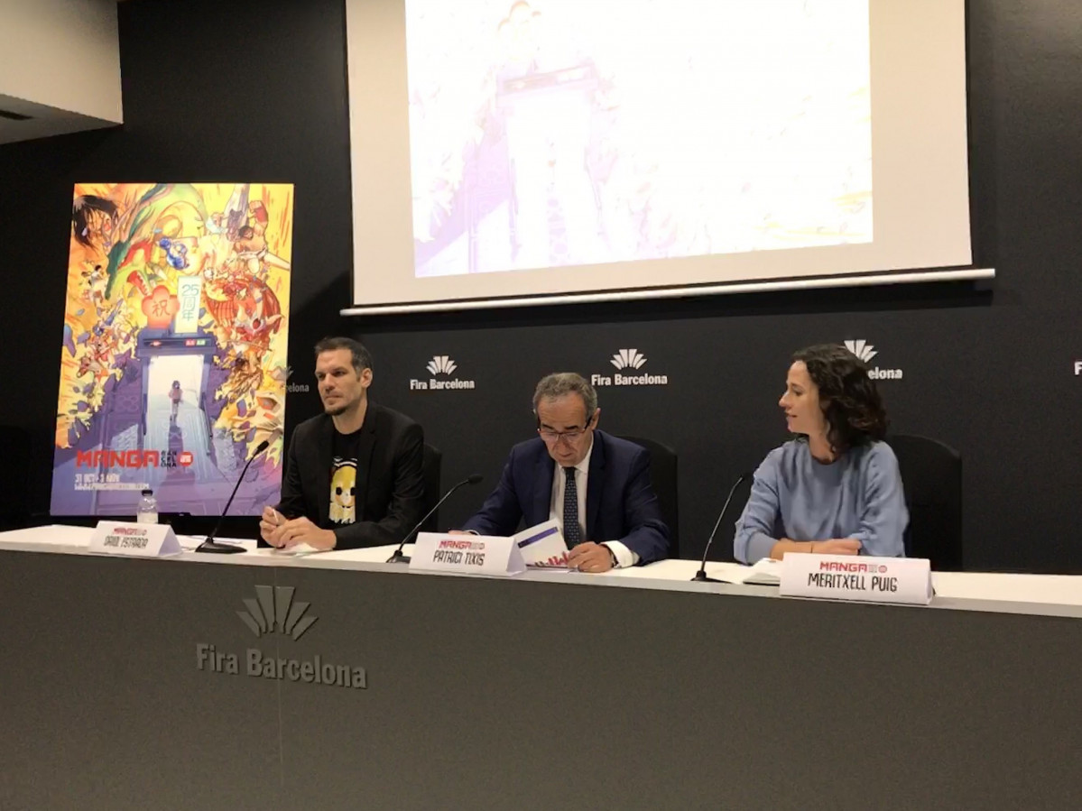 Rueda de prensa sobre el 25 Manga Barcelona