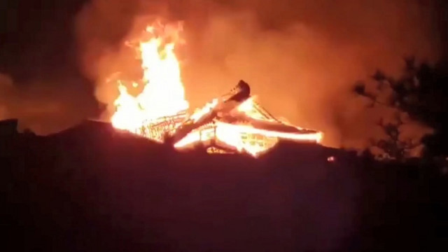 ElcastillodeShuriPatrimoniodelaHumanidadarrasadoporunincendio