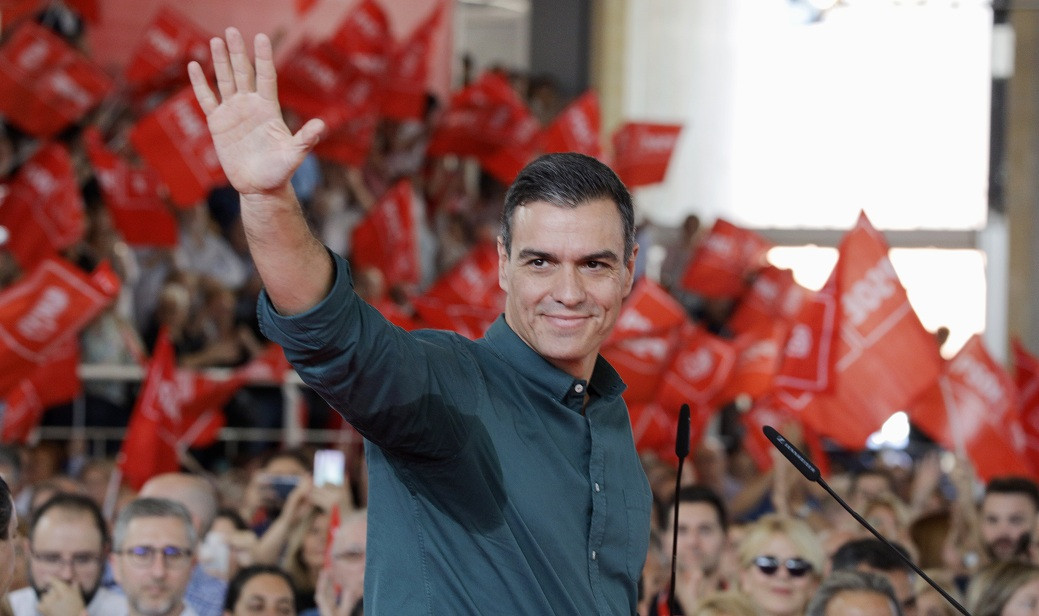 Pedro sanchez campaña