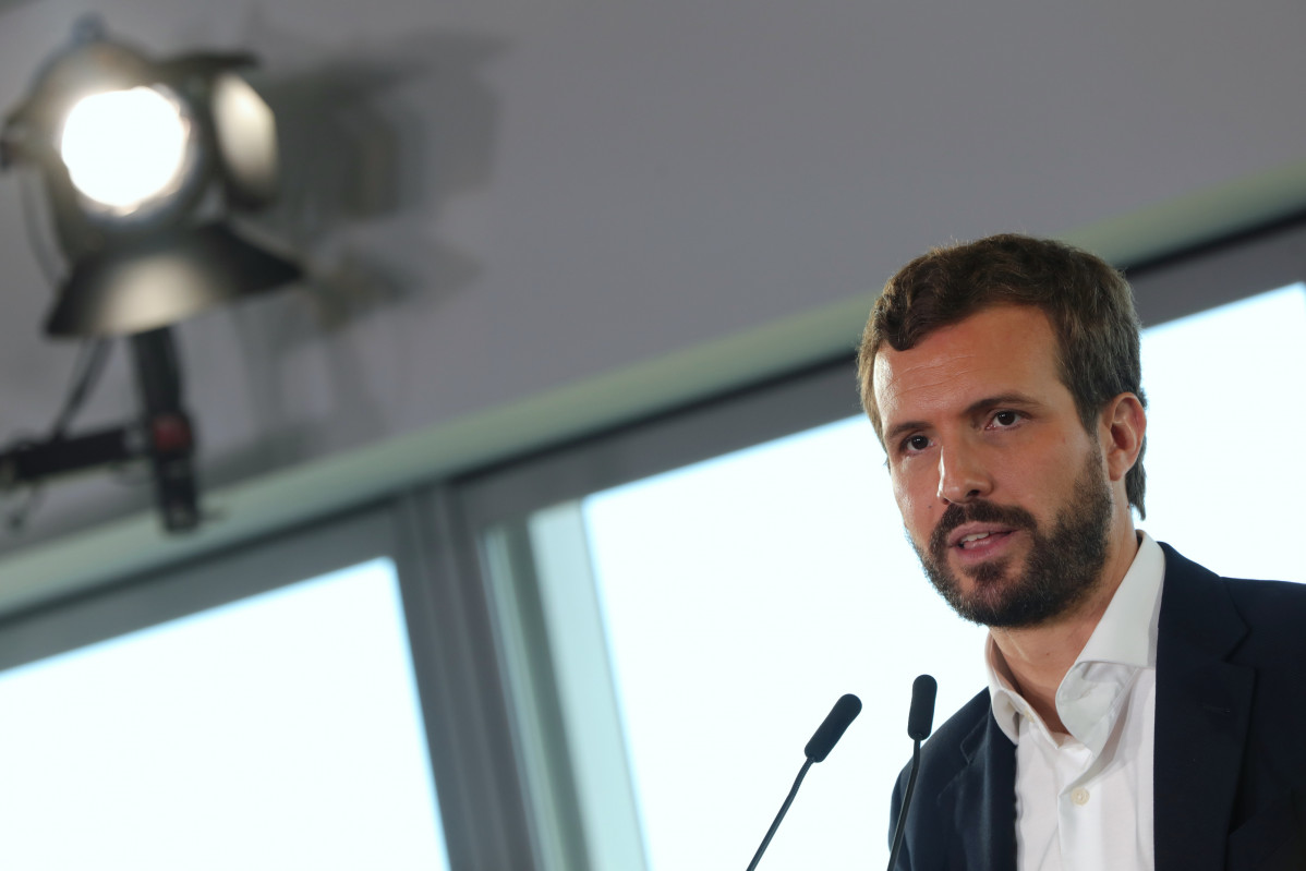 Pablo Casado en campaña (imagen)