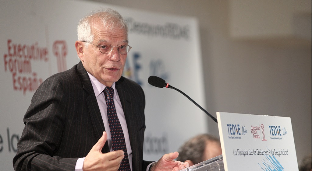 El ministro de Asuntos Exteriores, Unión Europea y Cooperación en funciones, Josep Borrell
