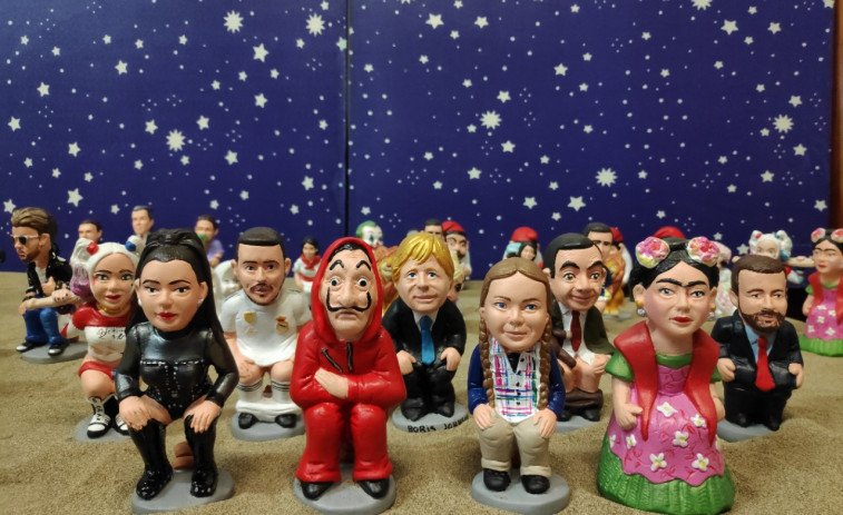 Rosalía, Greta Thunberg, Casado y 'La casa de papel', los 'caganers' de 2019