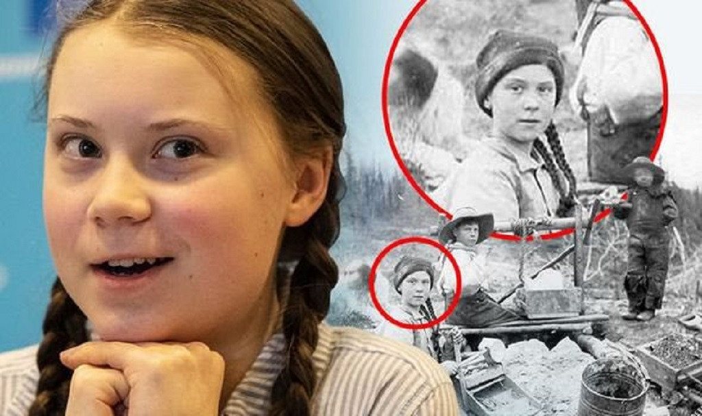 u200bFoto de 1898 sorprende por sus similitudes con Greta Thunberg