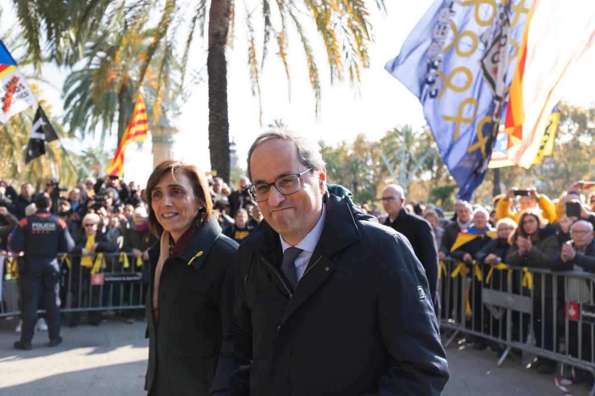 Torra a su llegada al juicio (imagen de archivo)