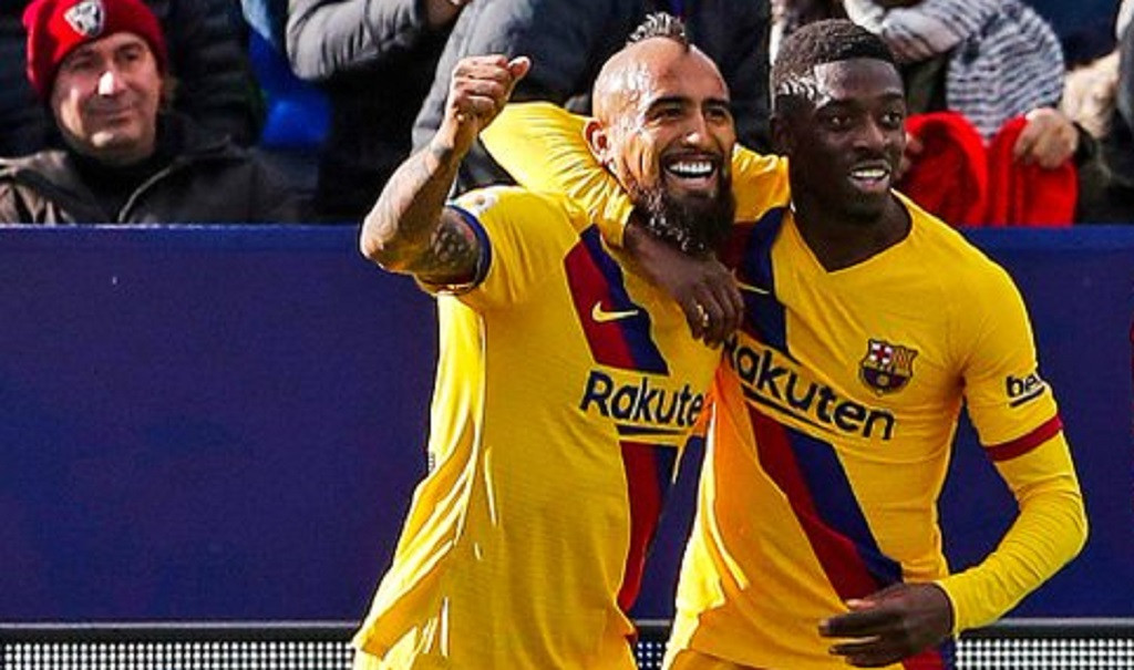 Gol de la victoria del Barça frente al Leganés
