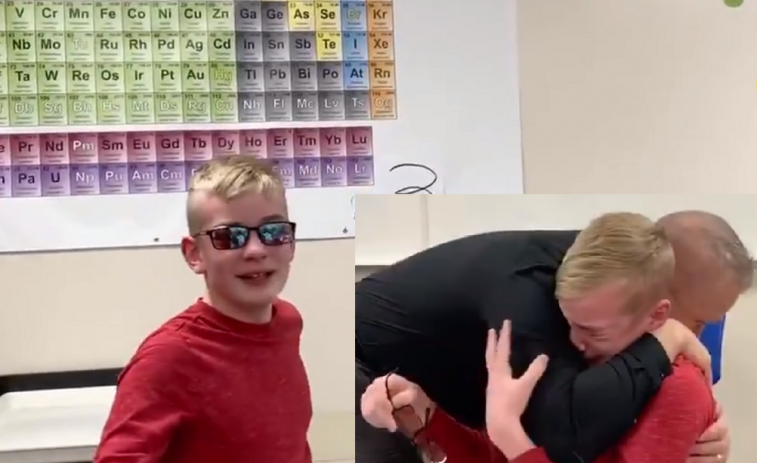 La emoción de un niño daltónico al ver los colores por primera vez