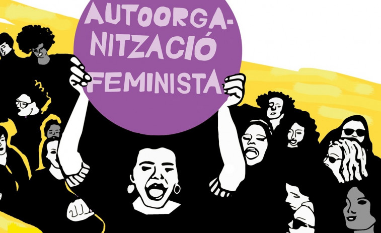 Feministas contra la violencia machista marchan por toda Catalunya