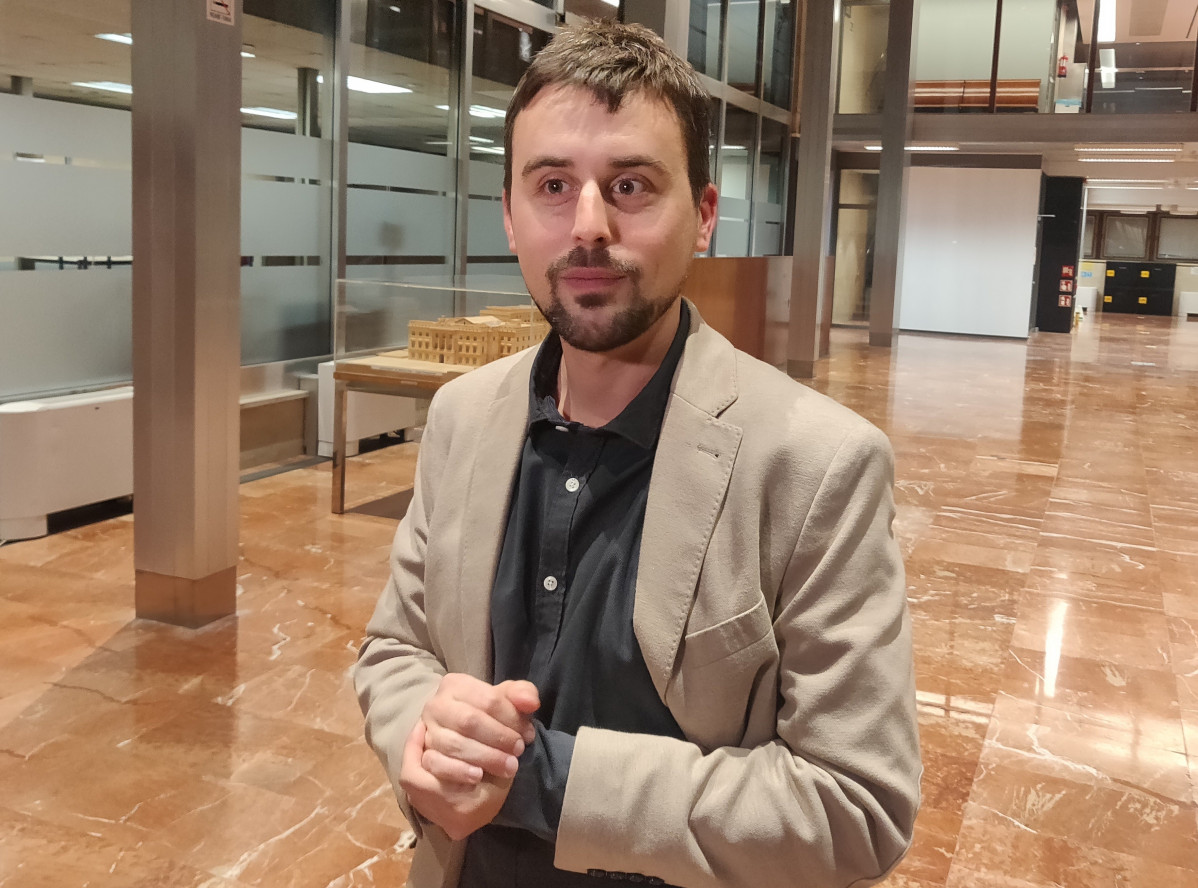 El concejal de Derechos de Ciudadanu00eda y Participaciu00f3n de Barcelona, Marc Serra